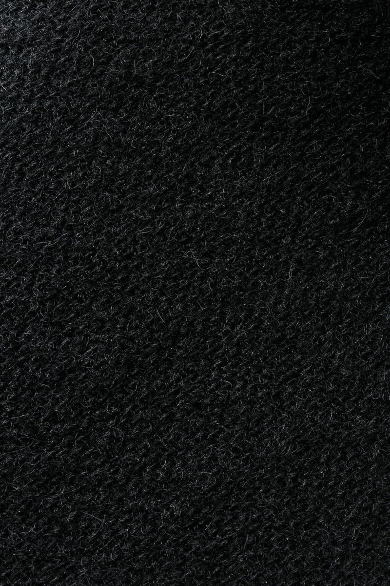 Harris Tweed Washer P-Coat Black