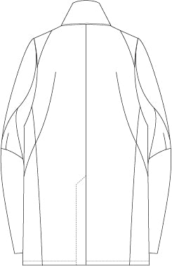 Harris Tweed Washer P-Coat Black