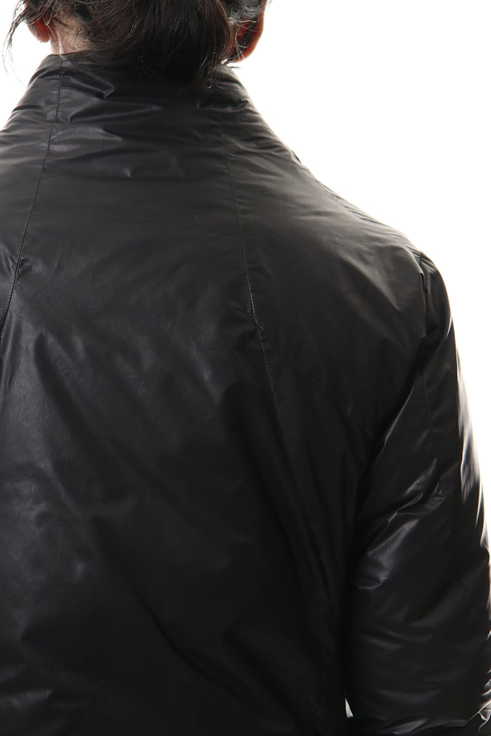 Carbon coating Nylon down Bomber jacket