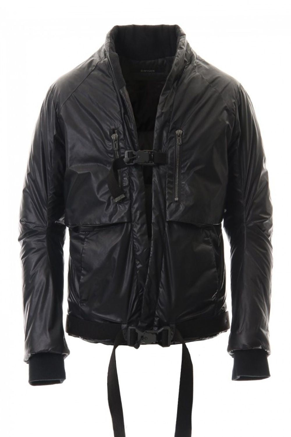 Carbon coating Nylon down Bomber jacket