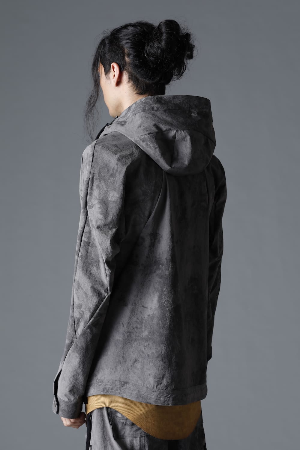 Uneven Dyed 4way Hyper Stretch CORDURA Nylon Hooded Jacket