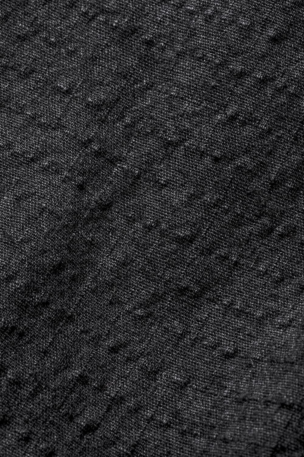 Dimple Washer Cotton Stretch Ripstop Bomber Jacket Black