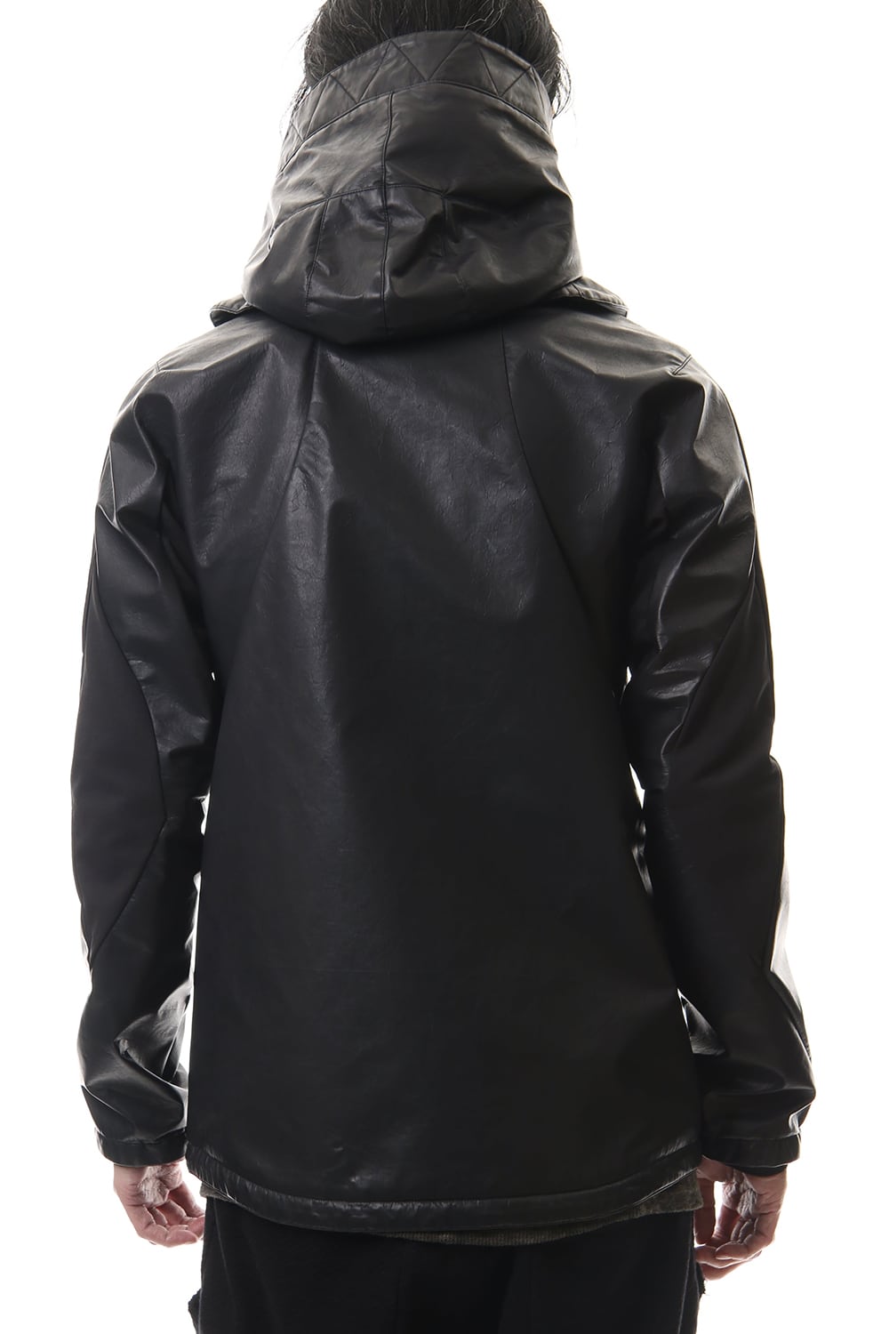 Carbon coating Nylon Desorption Hooded outdoor jacket