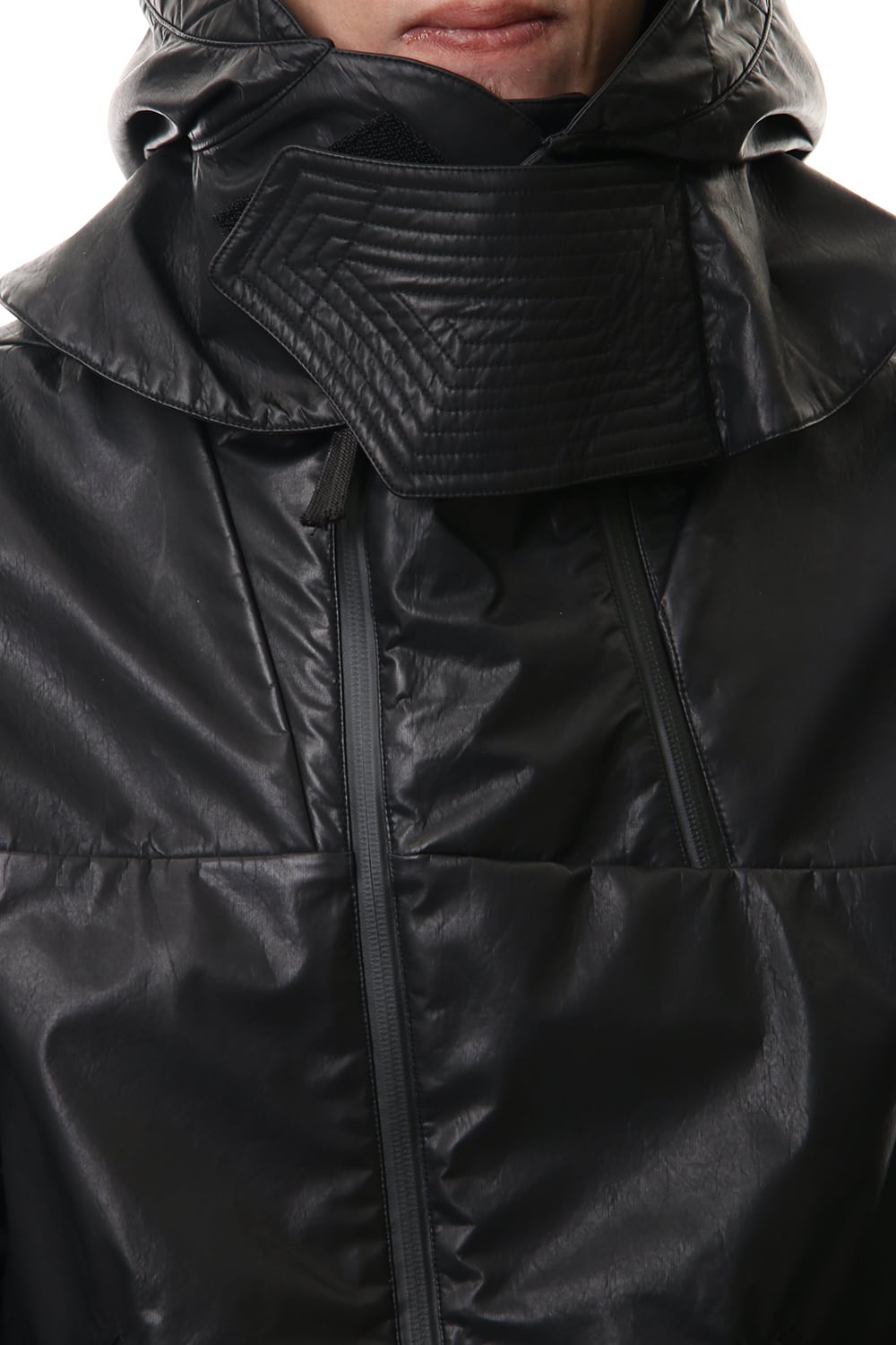 Carbon coating Nylon Desorption Hooded outdoor jacket