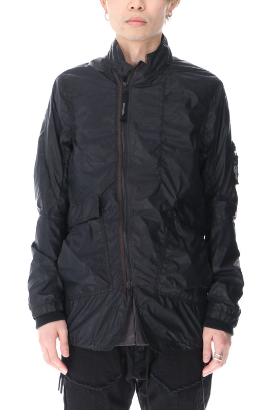 Carbon coated nylon jacket