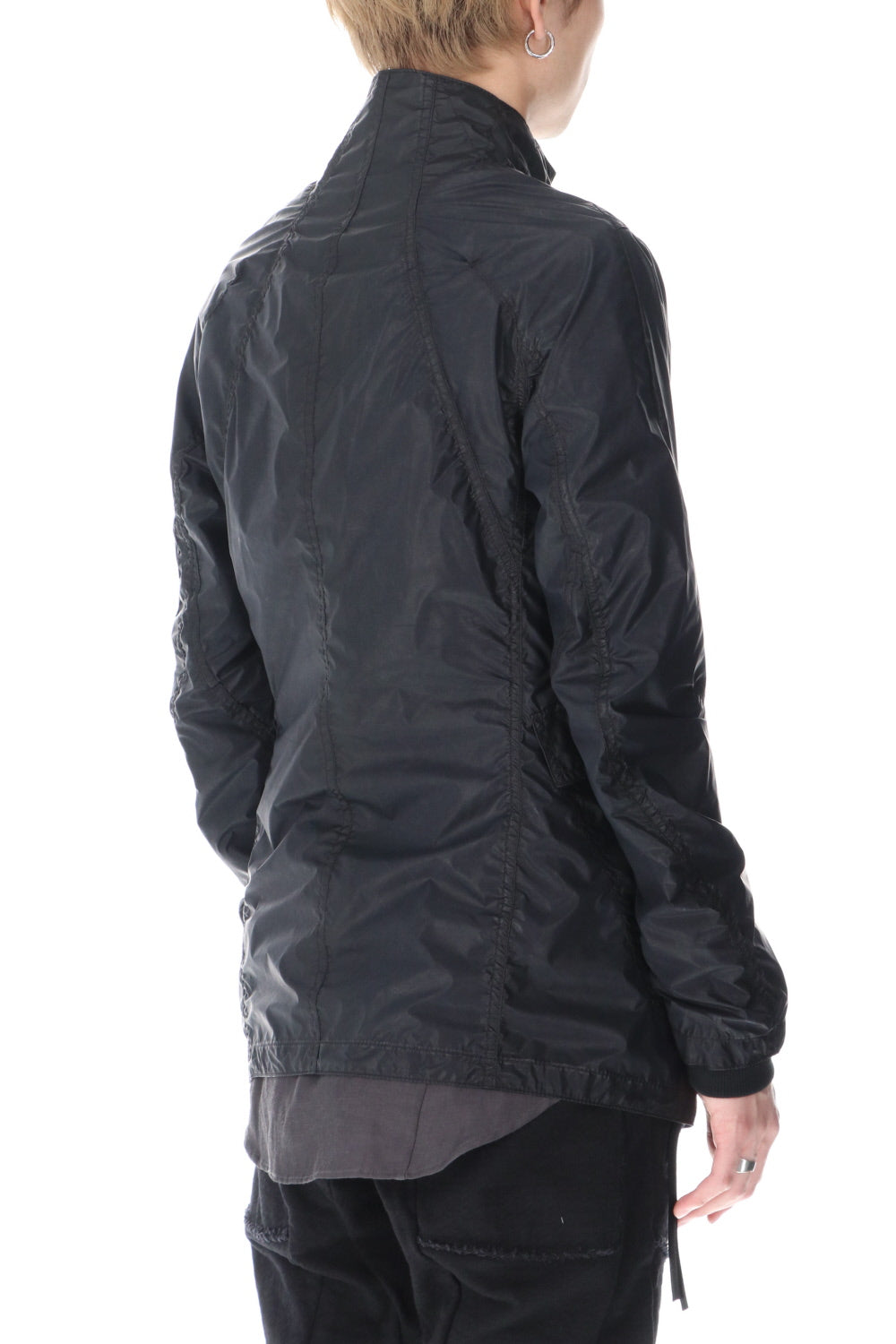 Carbon coated nylon jacket