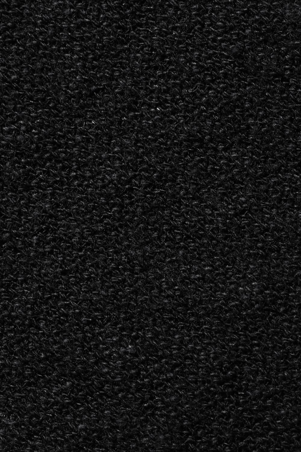 Random Dimple Stretch Cotton×Linen Worker Jacket  Black