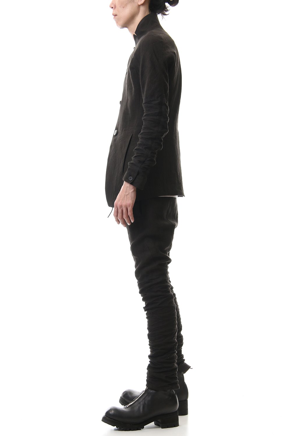 Hand Dye Linen Tailored JKT