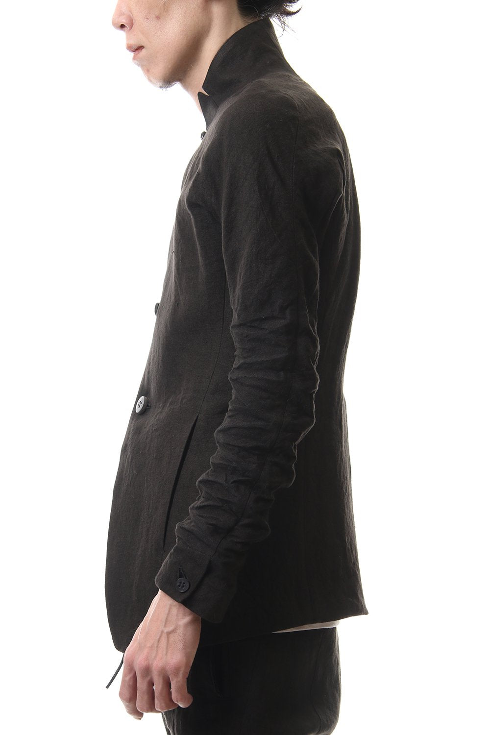 Hand Dye Linen Tailored JKT