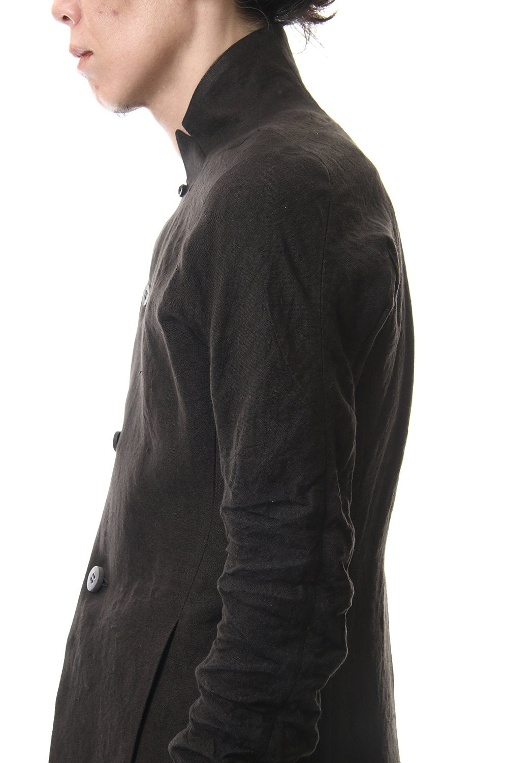 Hand Dye Linen Tailored JKT