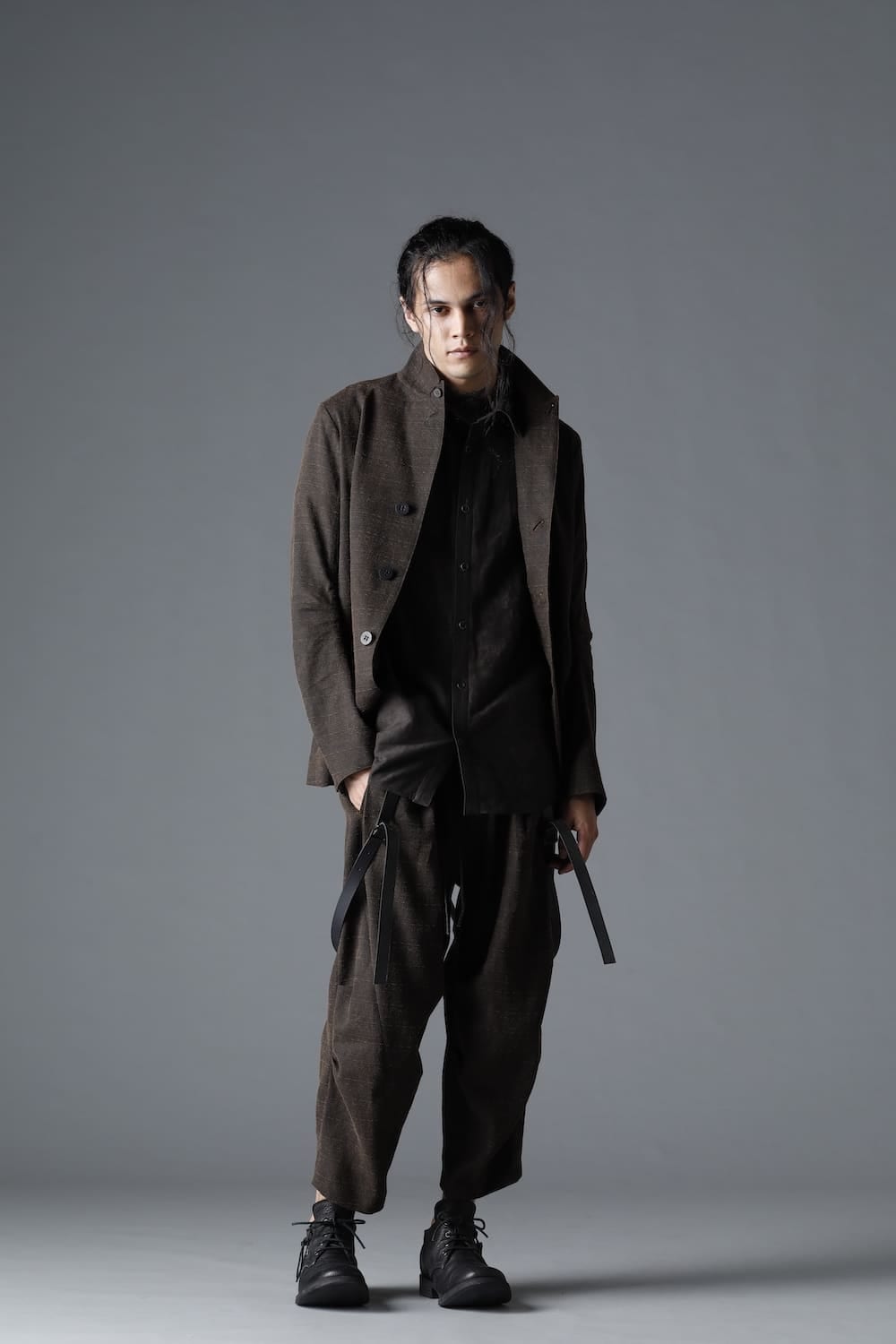 Mud Dyed Broken Slab Cotton Jacket