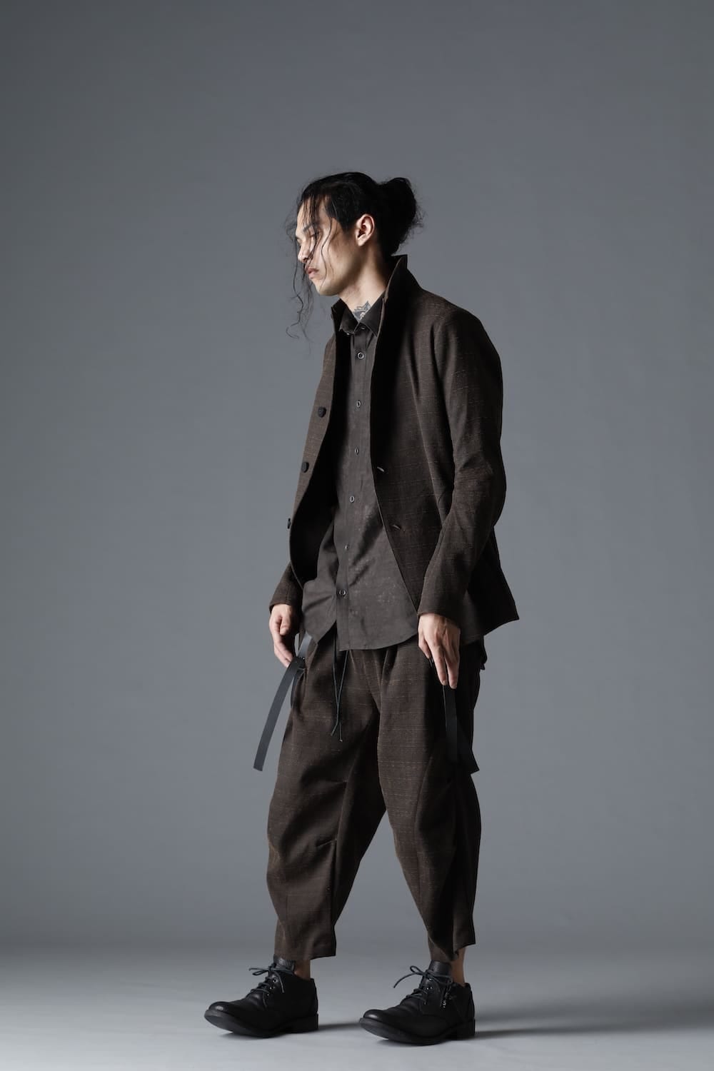 Mud Dyed Broken Slab Cotton Jacket