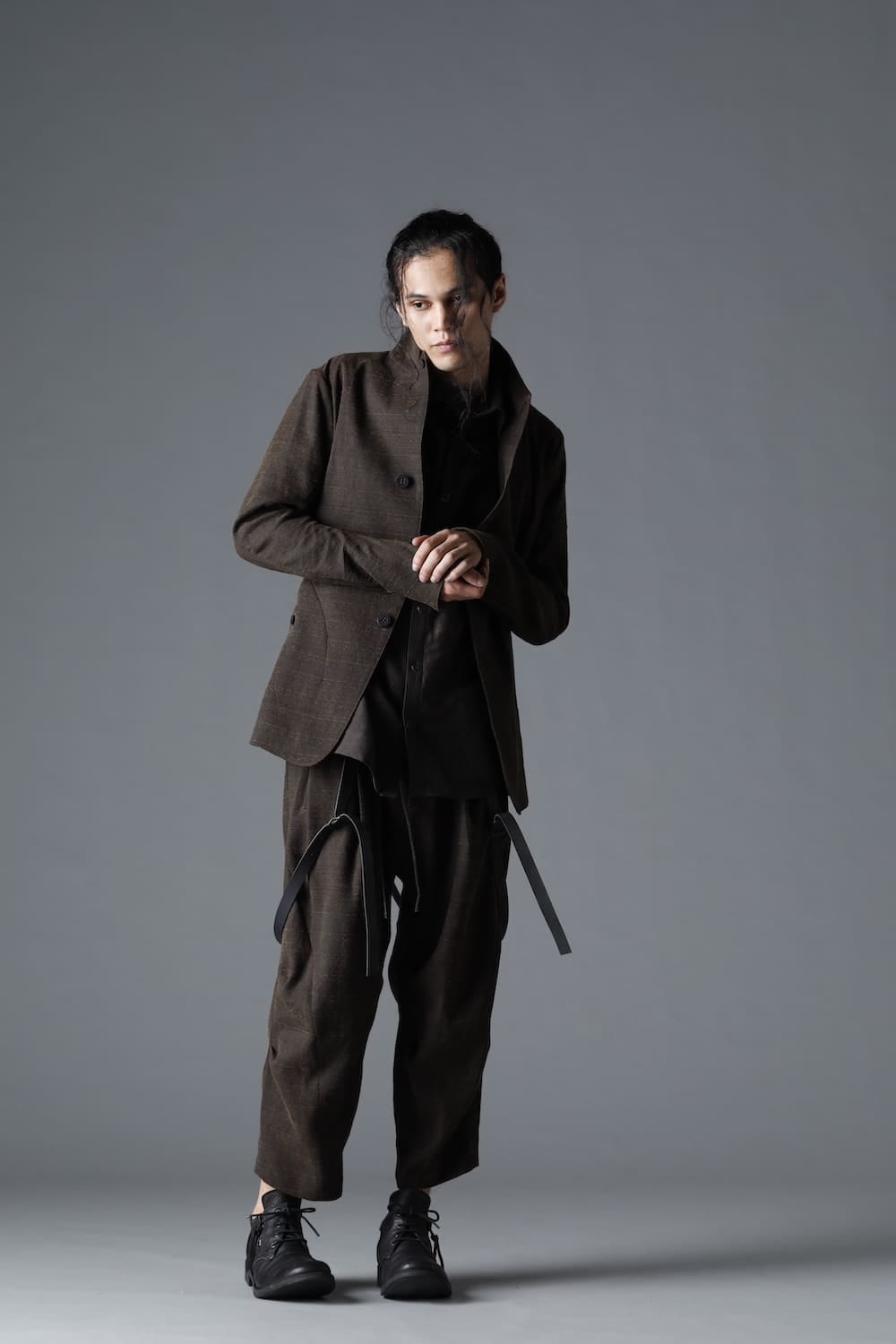 Mud Dyed Broken Slab Cotton Jacket