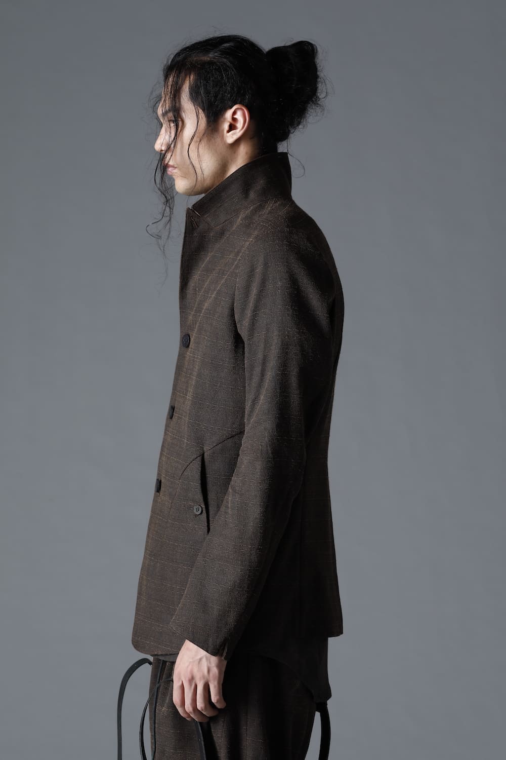 Mud Dyed Broken Slab Cotton Jacket