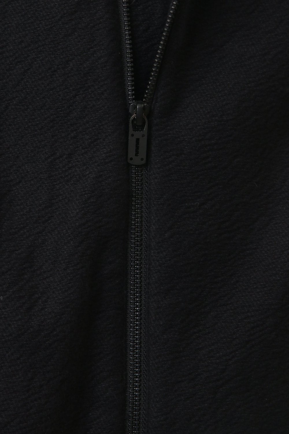 甘織デニム ロングボンバージャケット