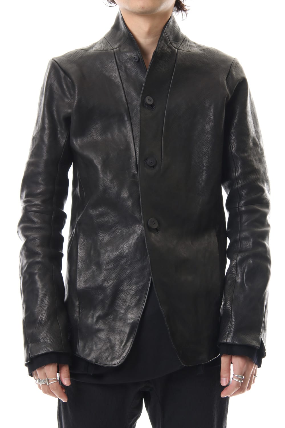 Limited Japan calf leather jacket - ST105-0029A