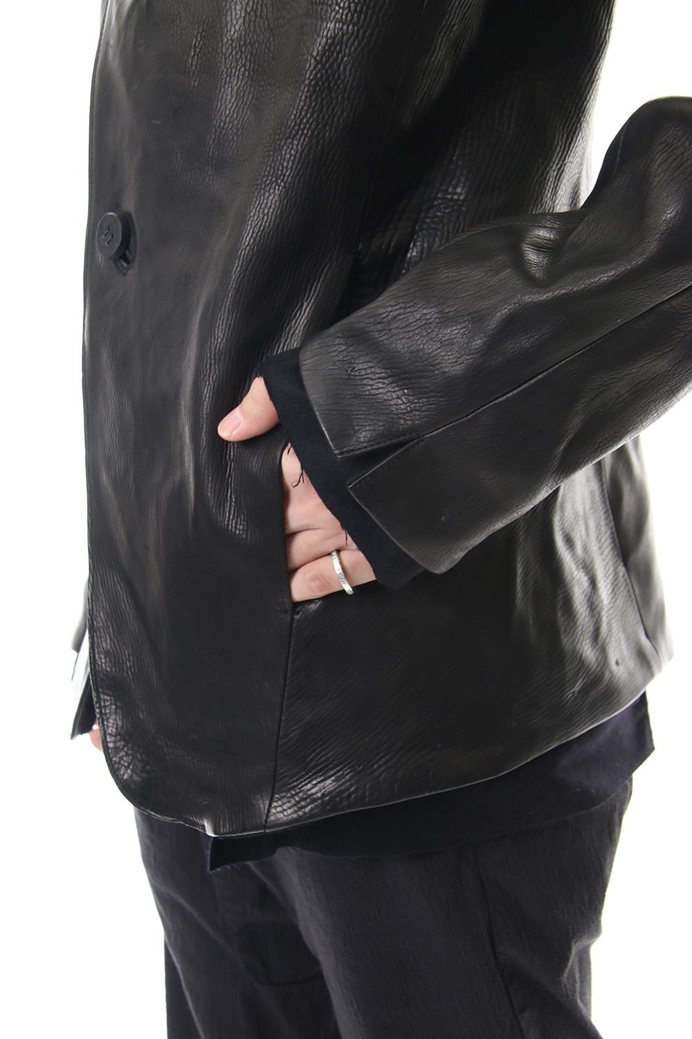 Limited Japan calf leather jacket - ST105-0029A