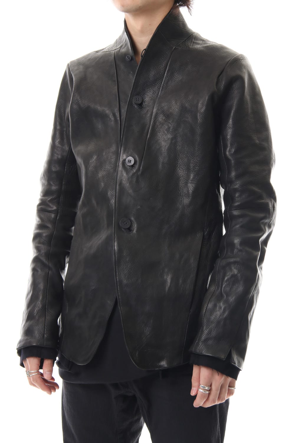 Limited Japan calf leather jacket - ST105-0029A