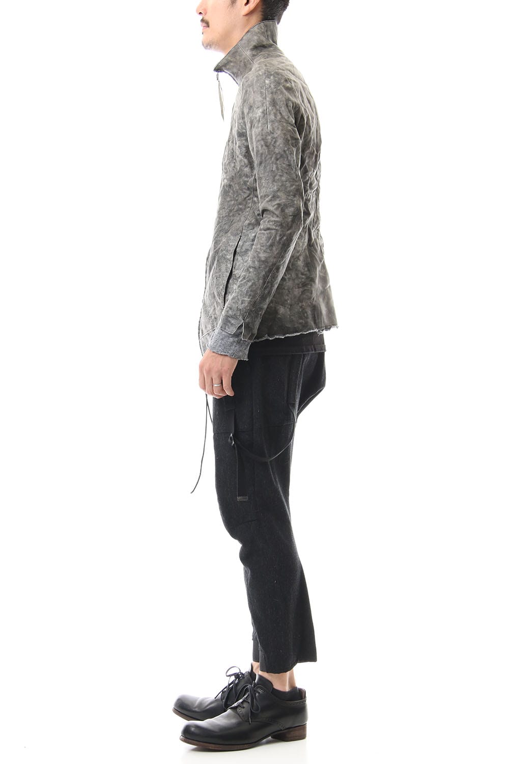 Destroy dyed Horse leather jacket - ST105-0049A