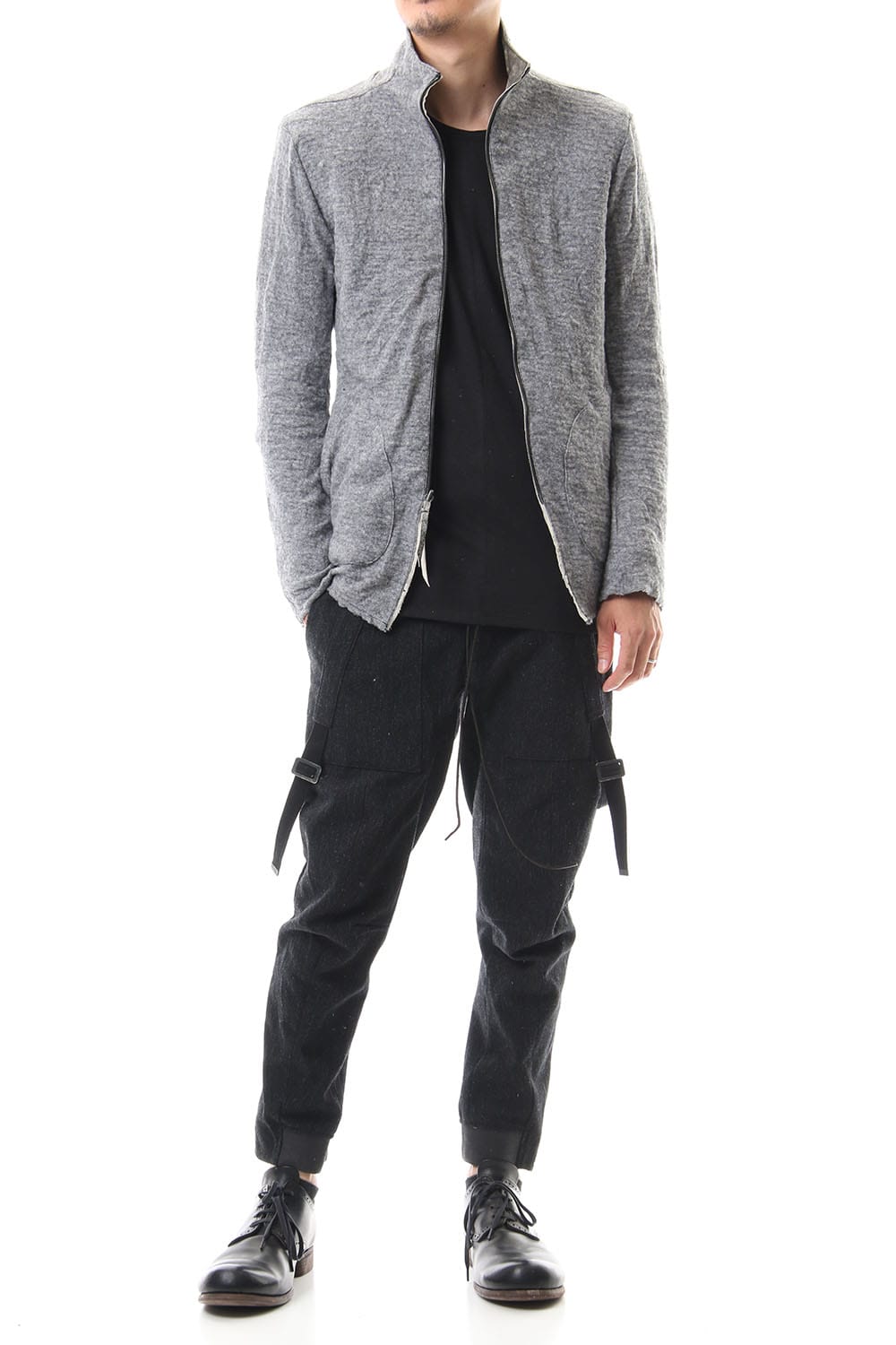 Destroy dyed Horse leather jacket - ST105-0049A