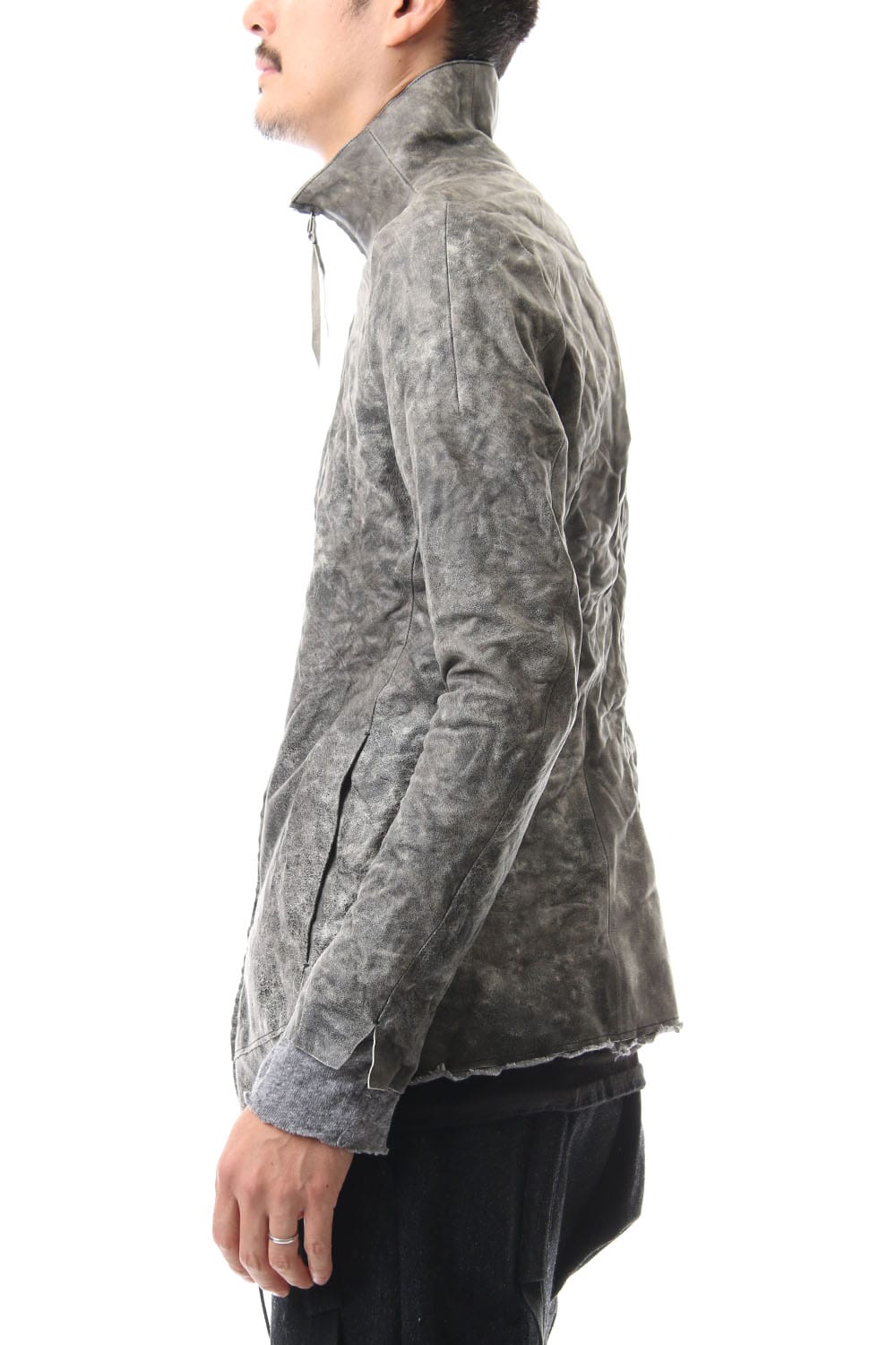 Destroy dyed Horse leather jacket - ST105-0049A