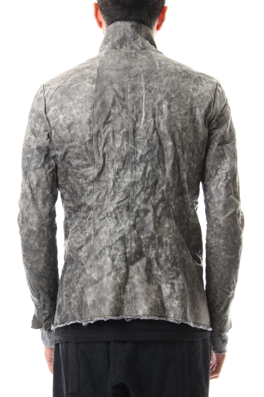 Destroy dyed Horse leather jacket - ST105-0049A