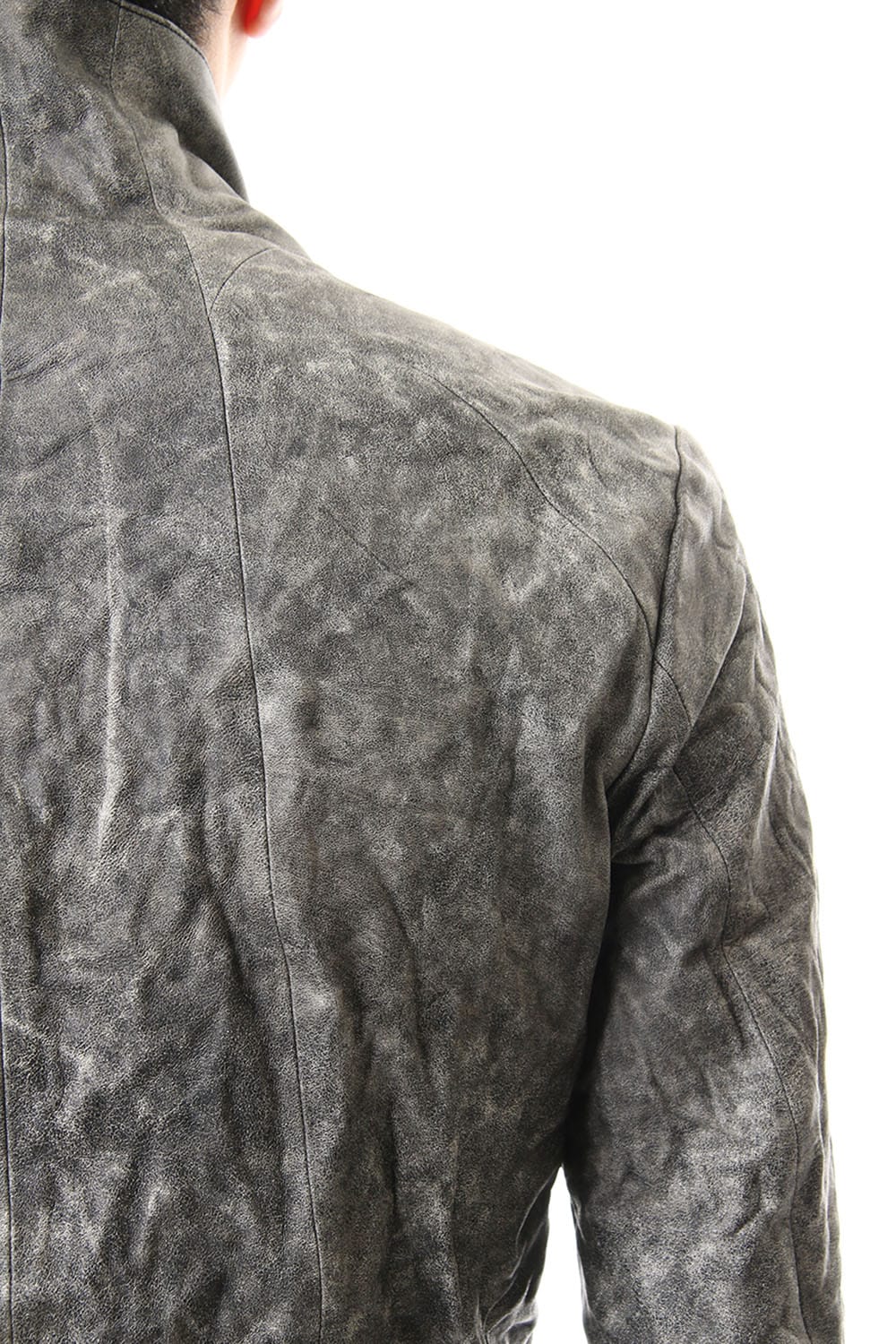 Destroy dyed Horse leather jacket - ST105-0049A