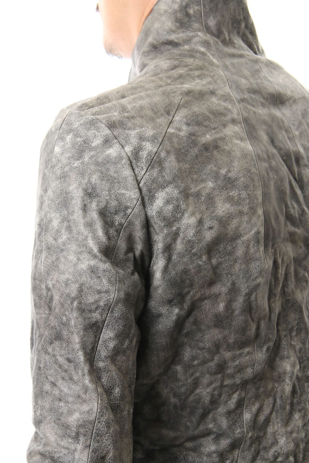 Destroy dyed Horse leather jacket - ST105-0049A