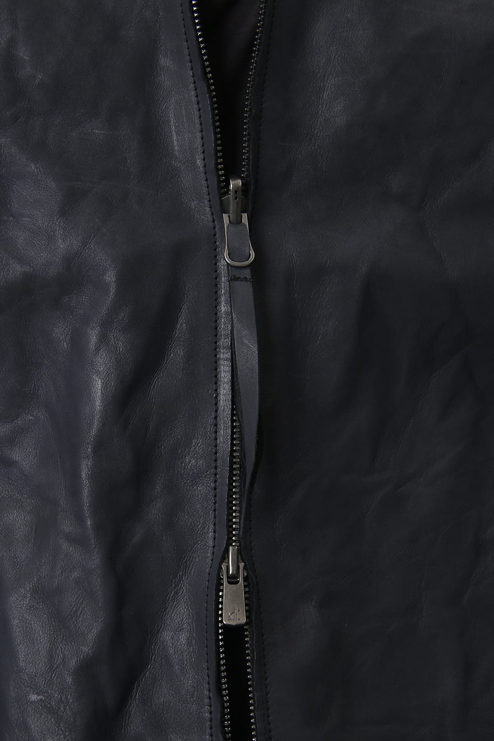 Horse leather High neck jacket - ST105-0059A