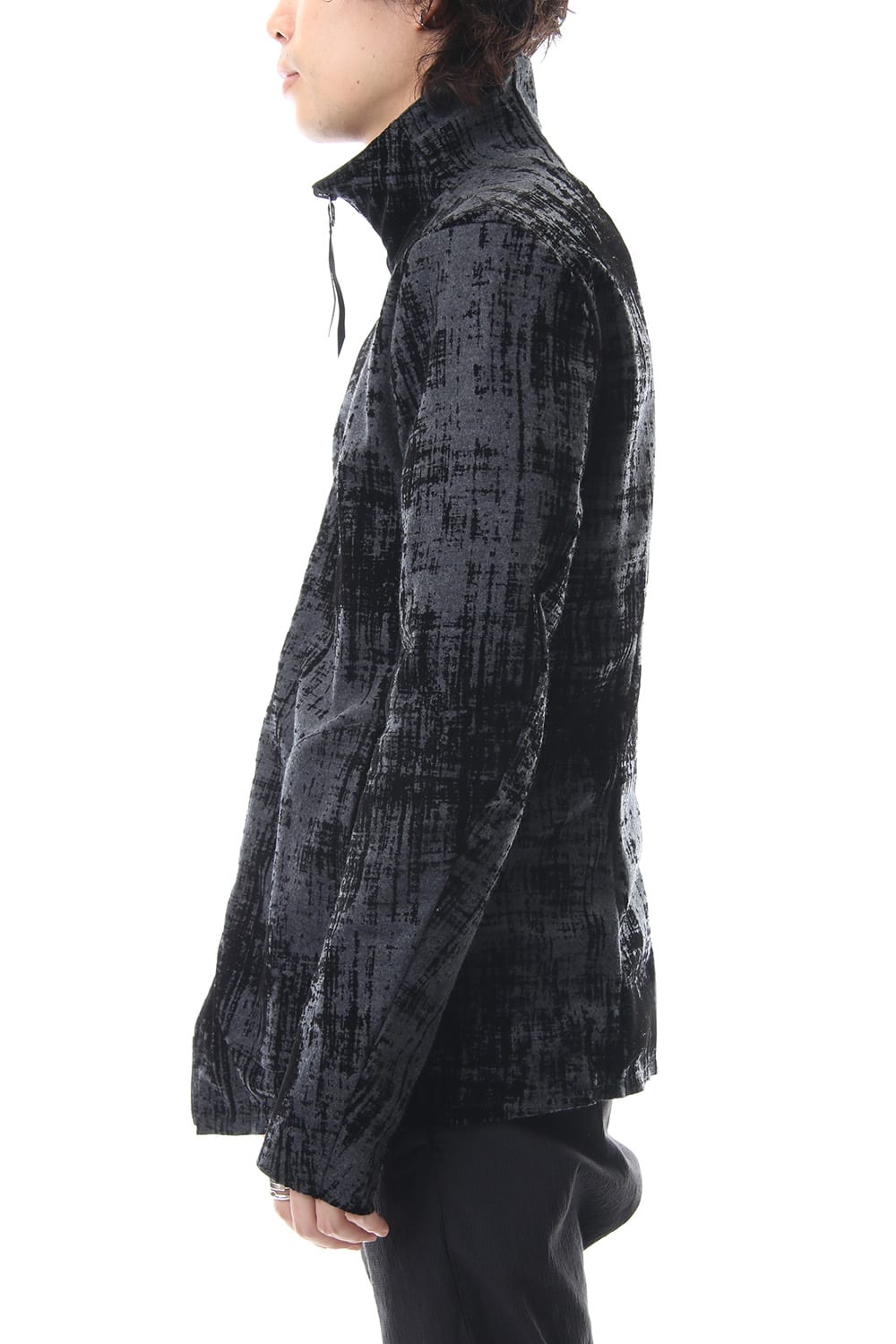 Horse leather High neck jacket - ST105-0059A