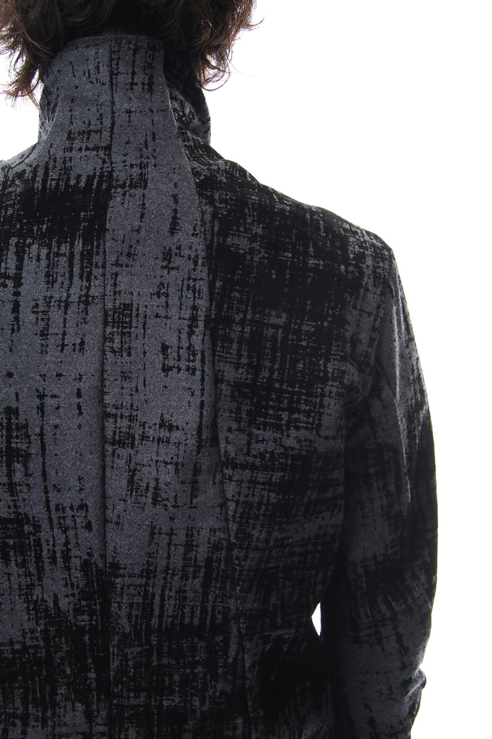 Horse leather High neck jacket - ST105-0059A