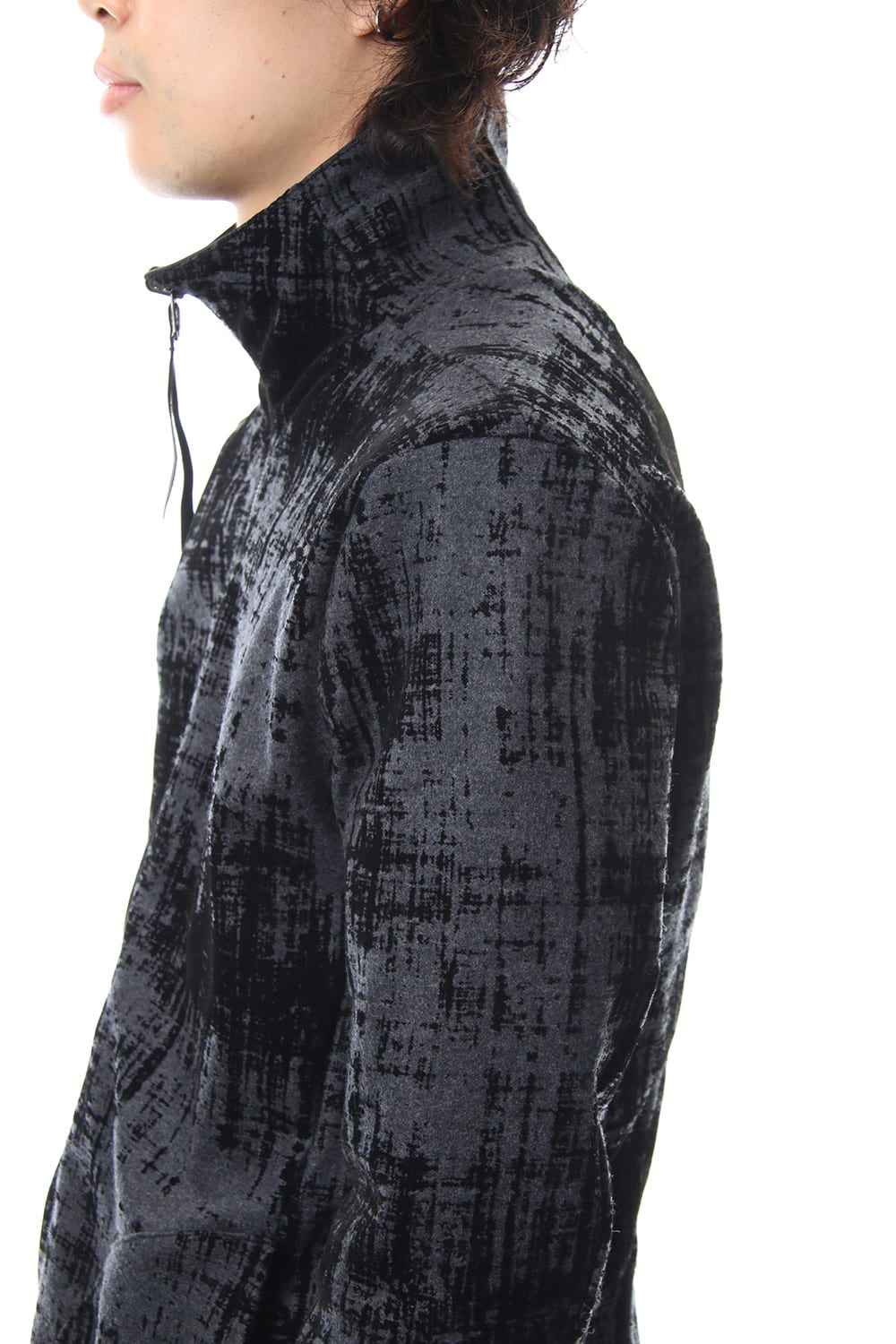 Horse leather High neck jacket - ST105-0059A