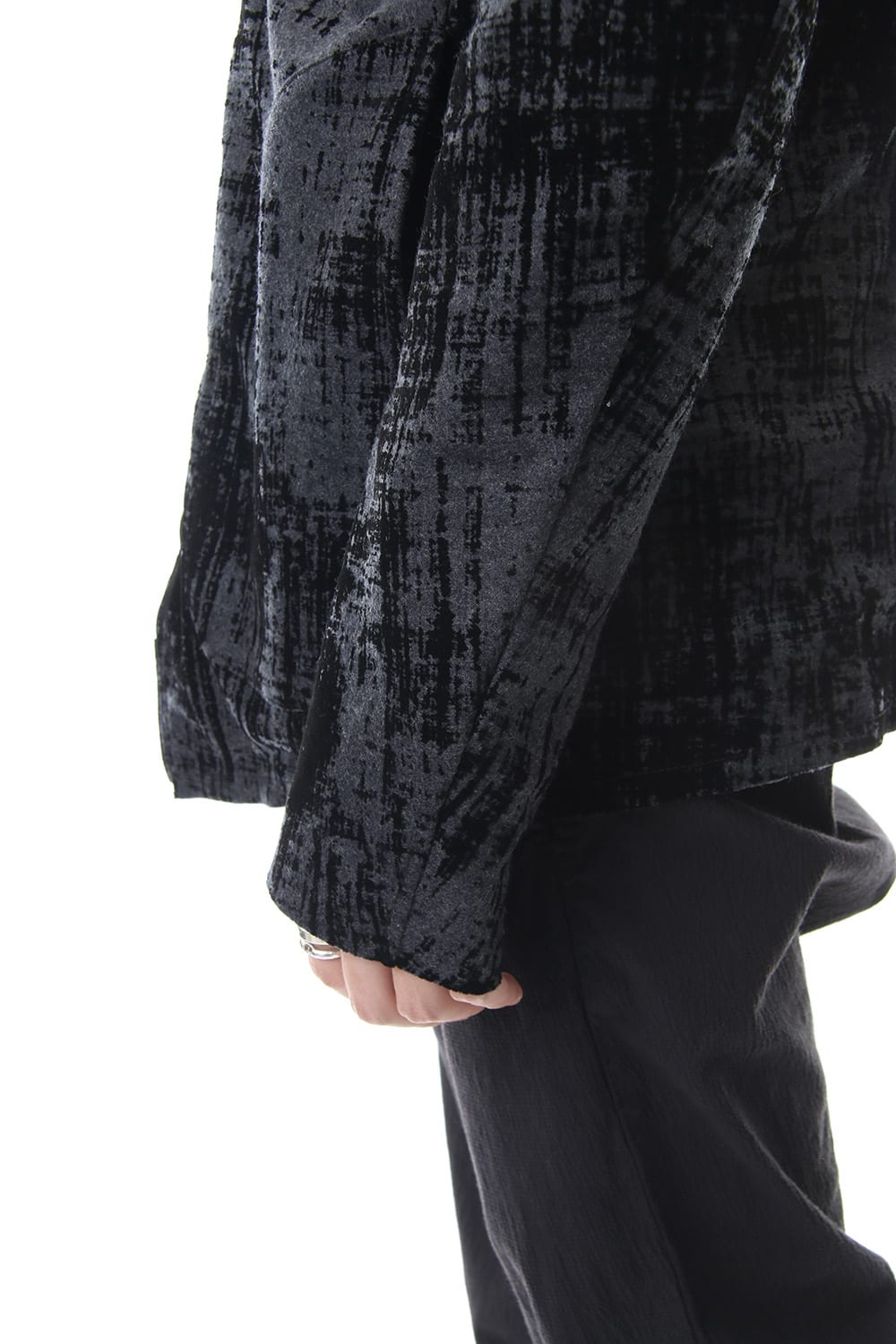 Horse leather High neck jacket - ST105-0059A