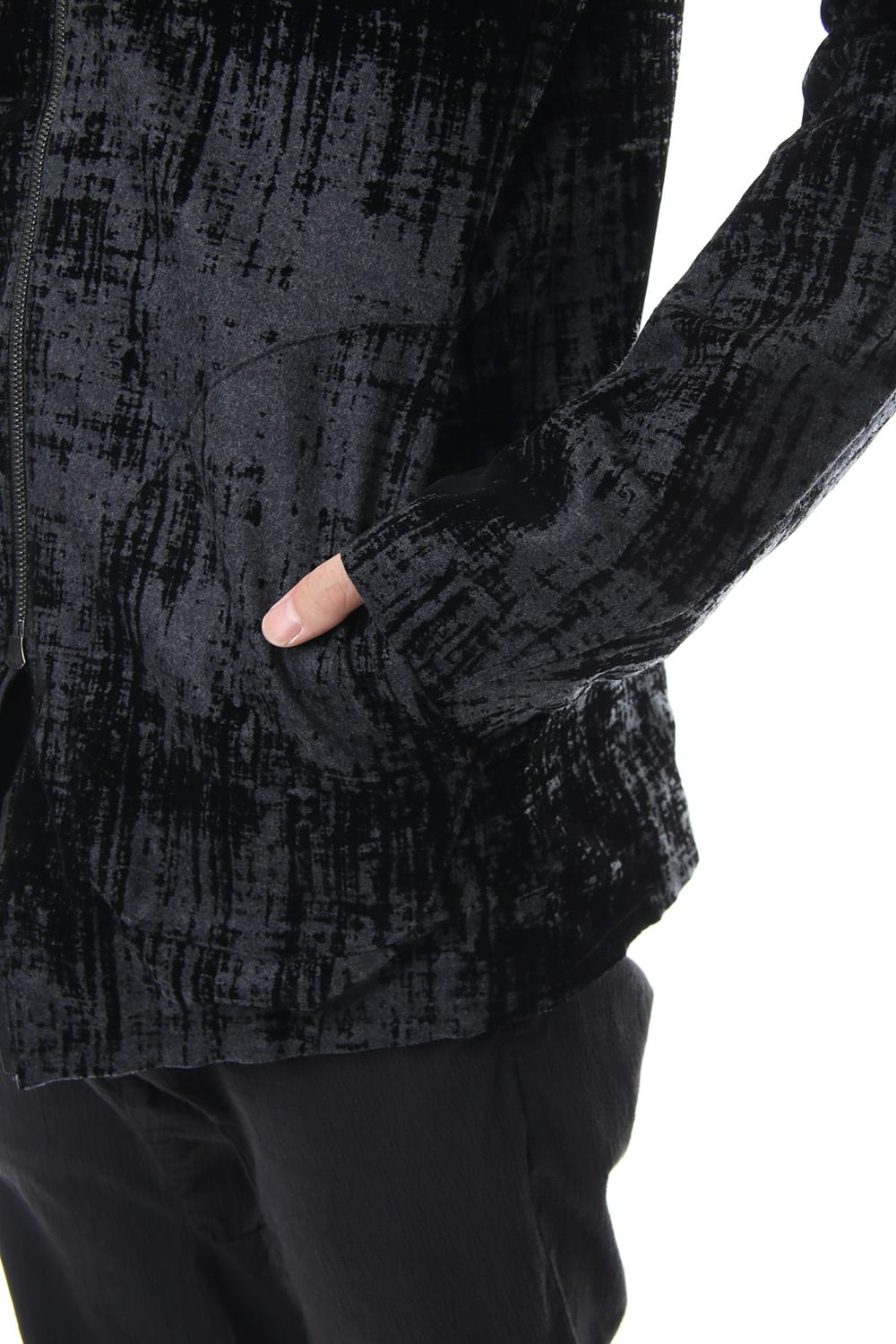 Horse leather High neck jacket - ST105-0059A