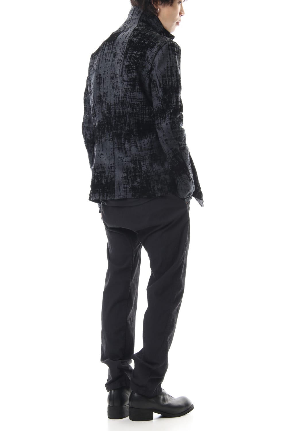 Horse leather High neck jacket - ST105-0059A