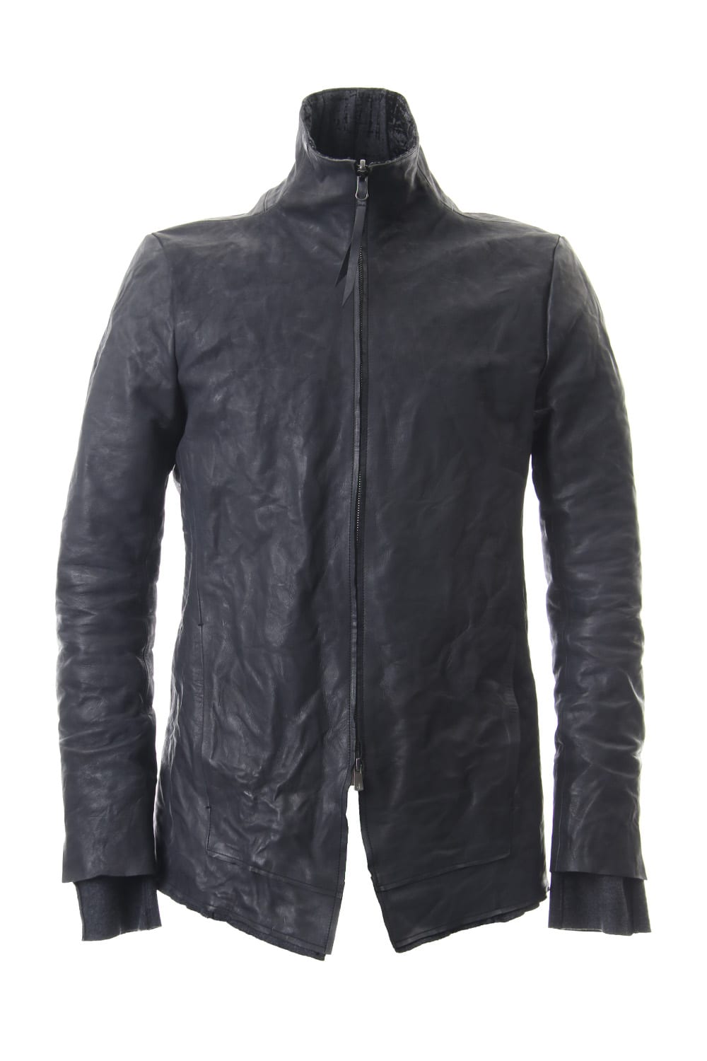 Horse leather High neck jacket - ST105-0059A