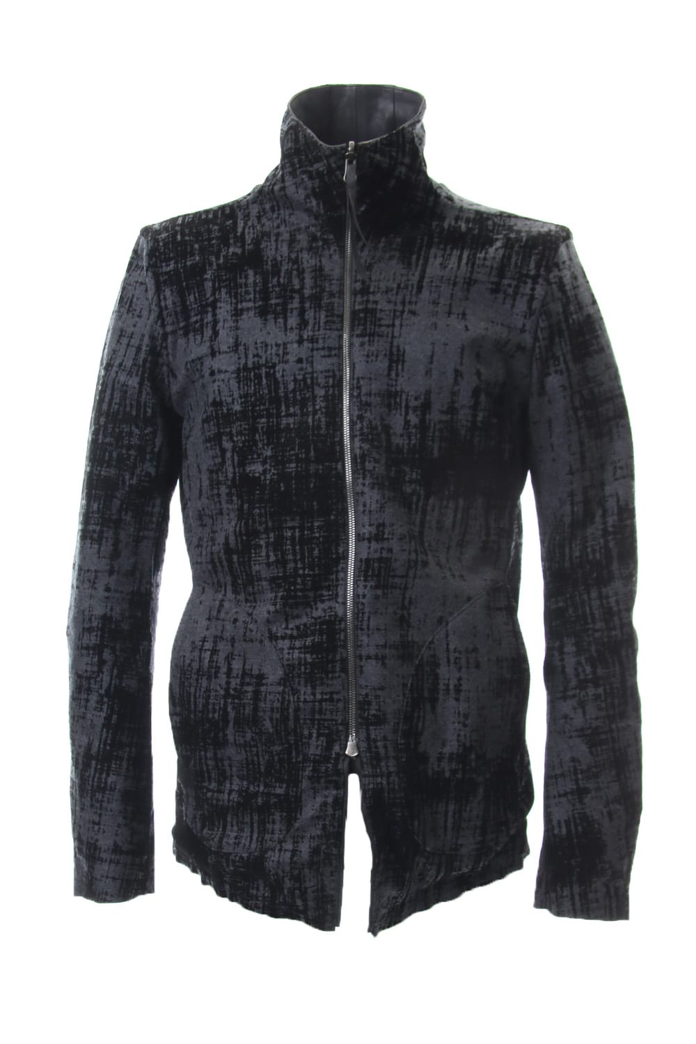 Horse leather High neck jacket - ST105-0059A