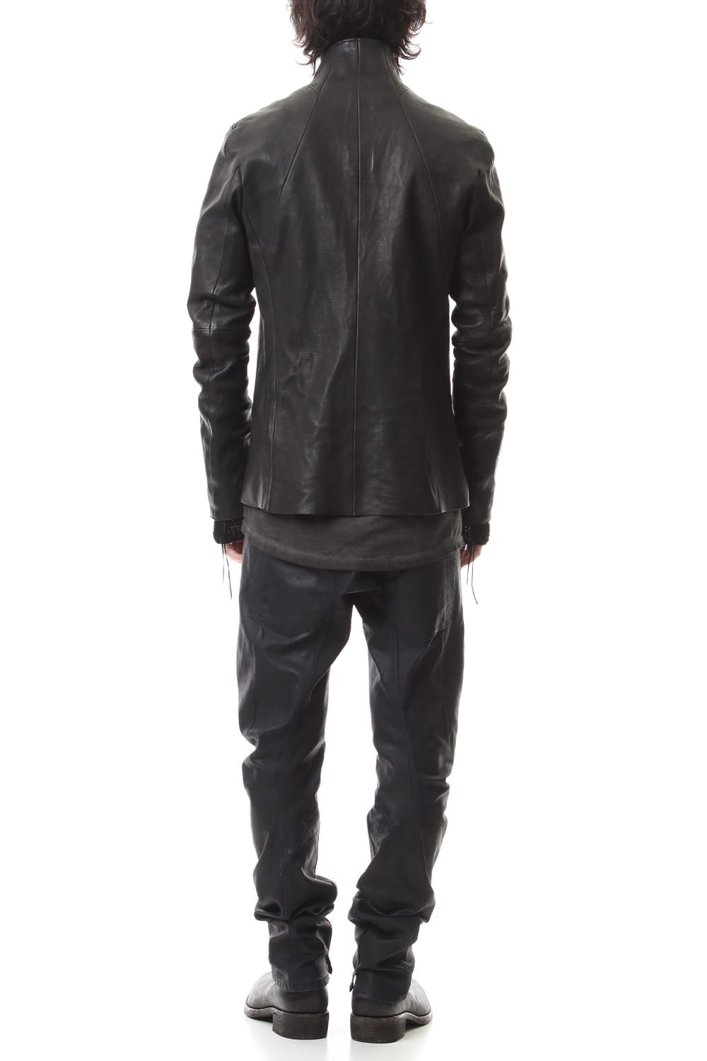 Japan Calf Leather Tailored Shirt JKT