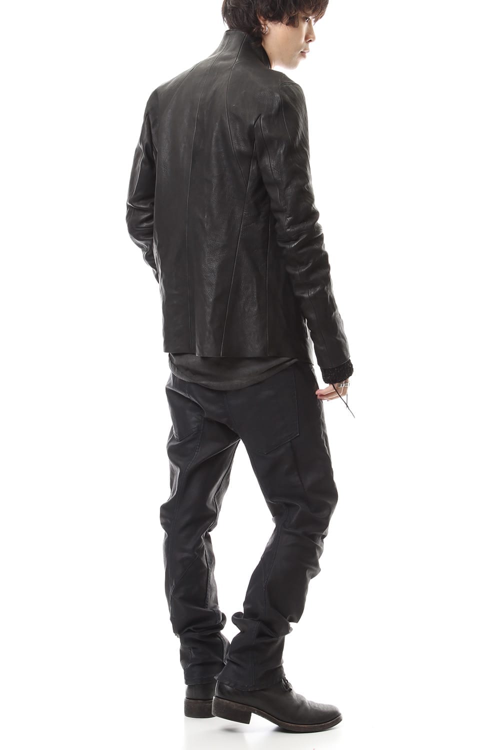 Japan Calf Leather Tailored Shirt JKT