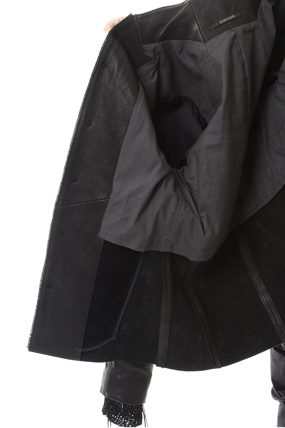 Japan Calf Leather Tailored Shirt JKT