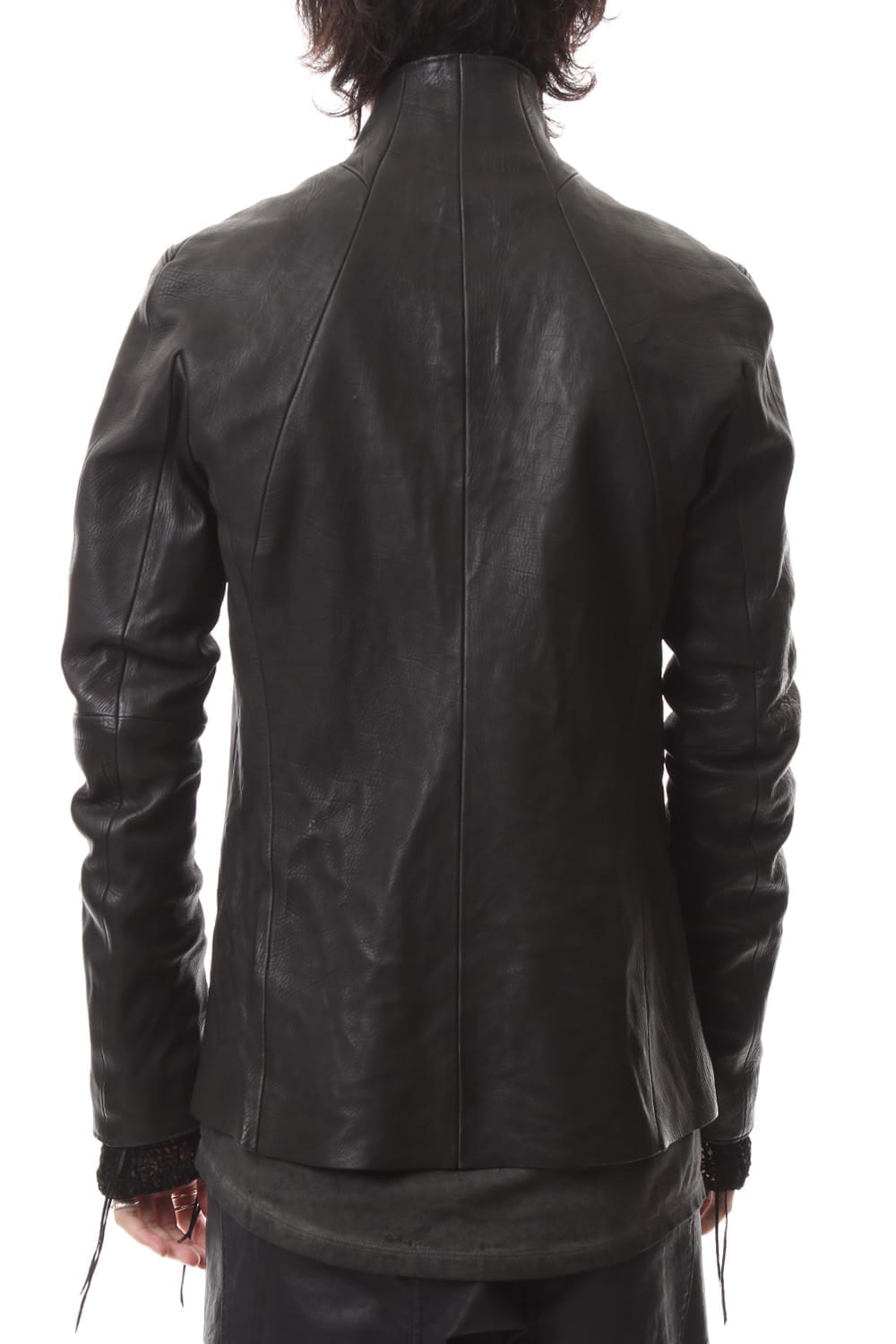 Japan Calf Leather Tailored Shirt JKT