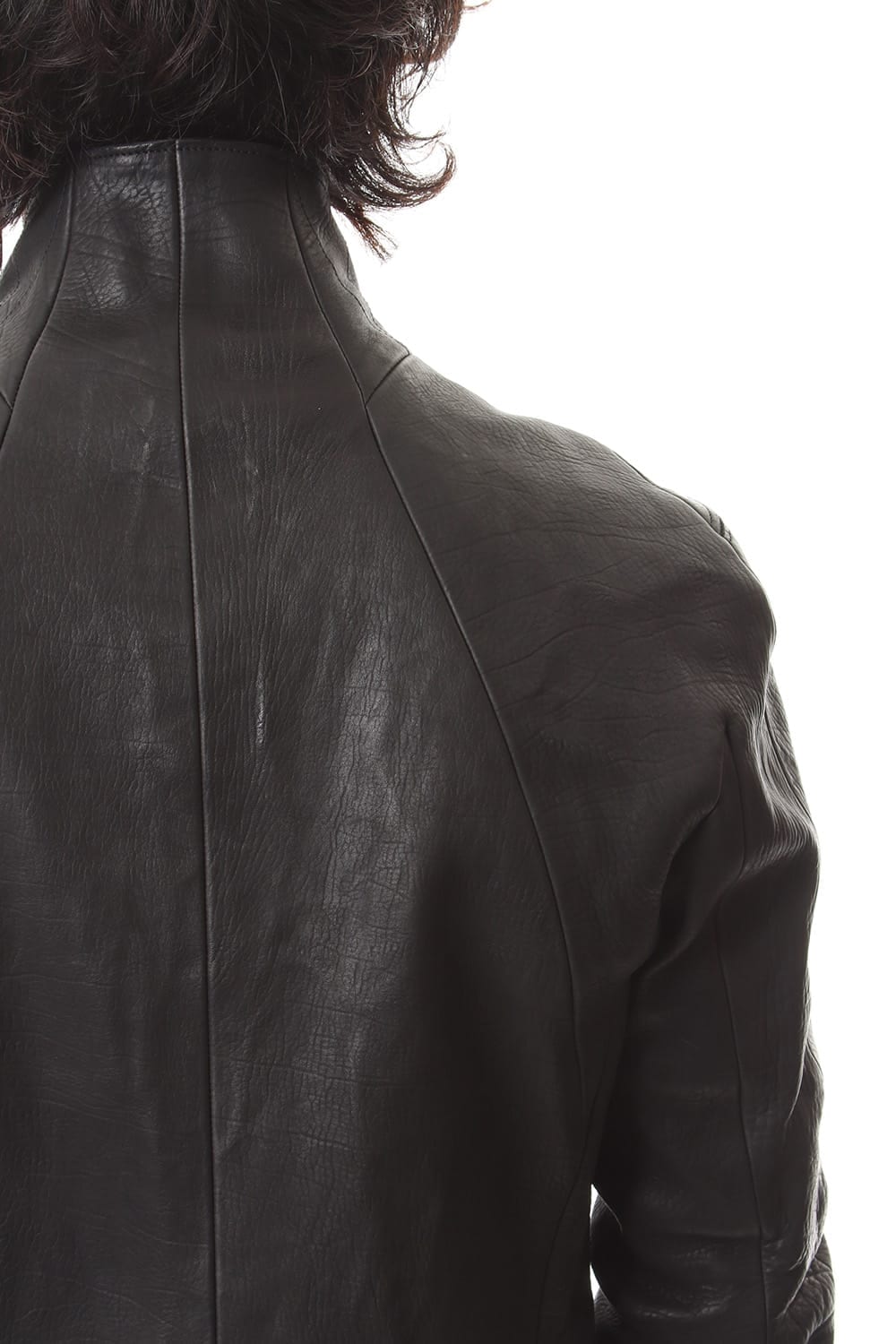 Japan Calf Leather Tailored Shirt JKT