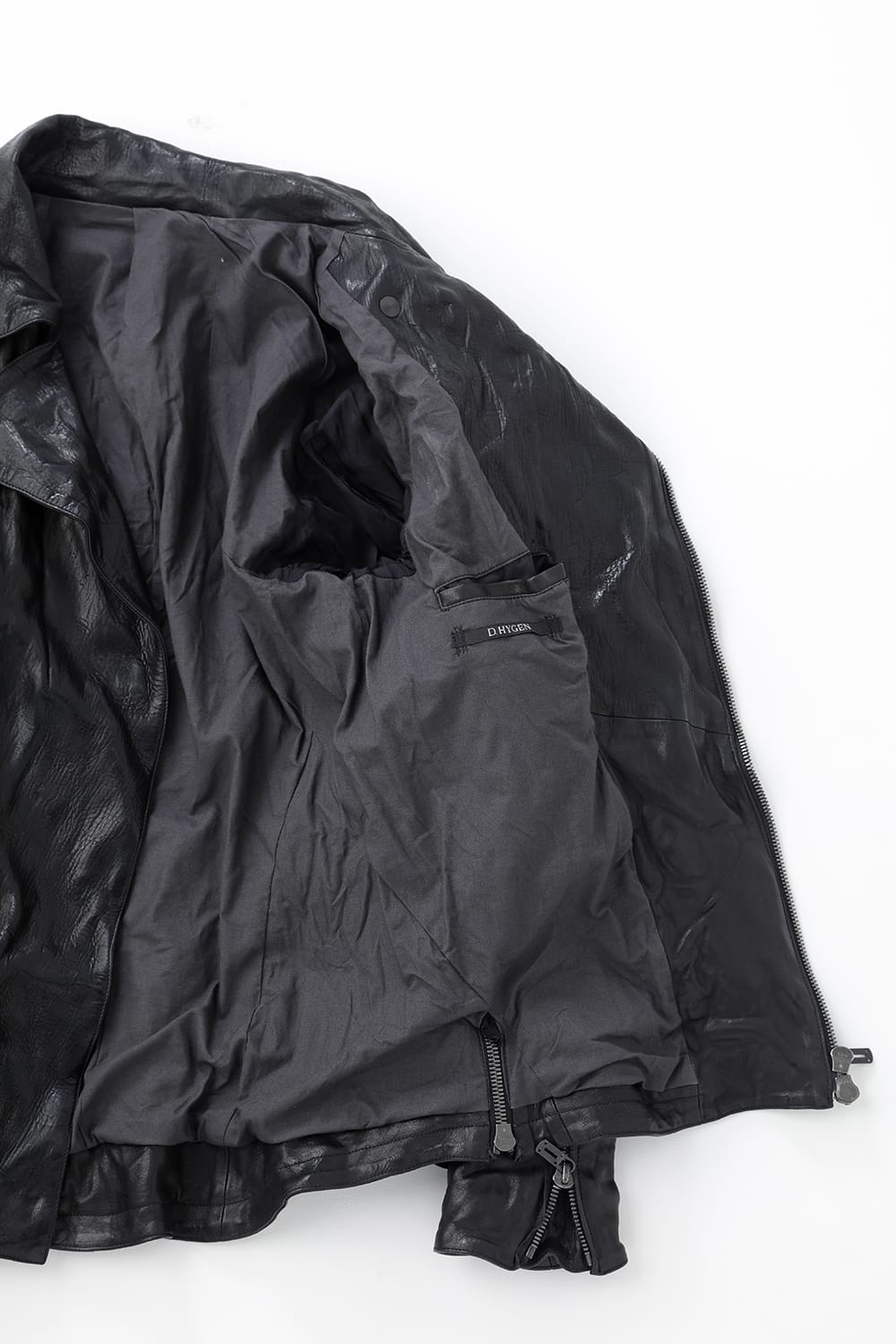 ジャパンディアレザーWライダースジャケット