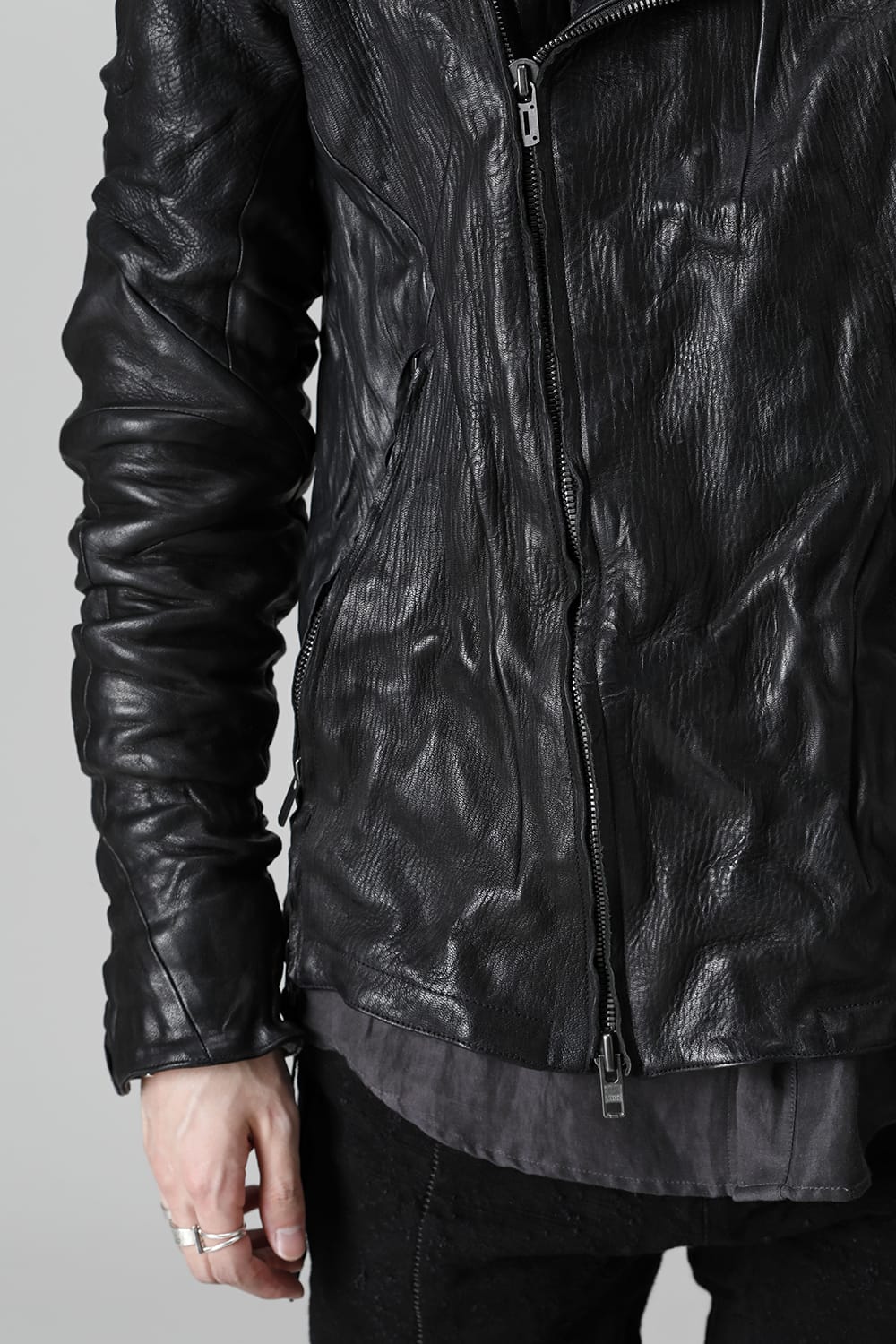 ジャパンディアレザーWライダースジャケット