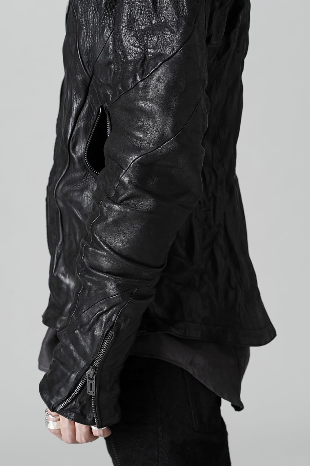 ジャパンディアレザーWライダースジャケット