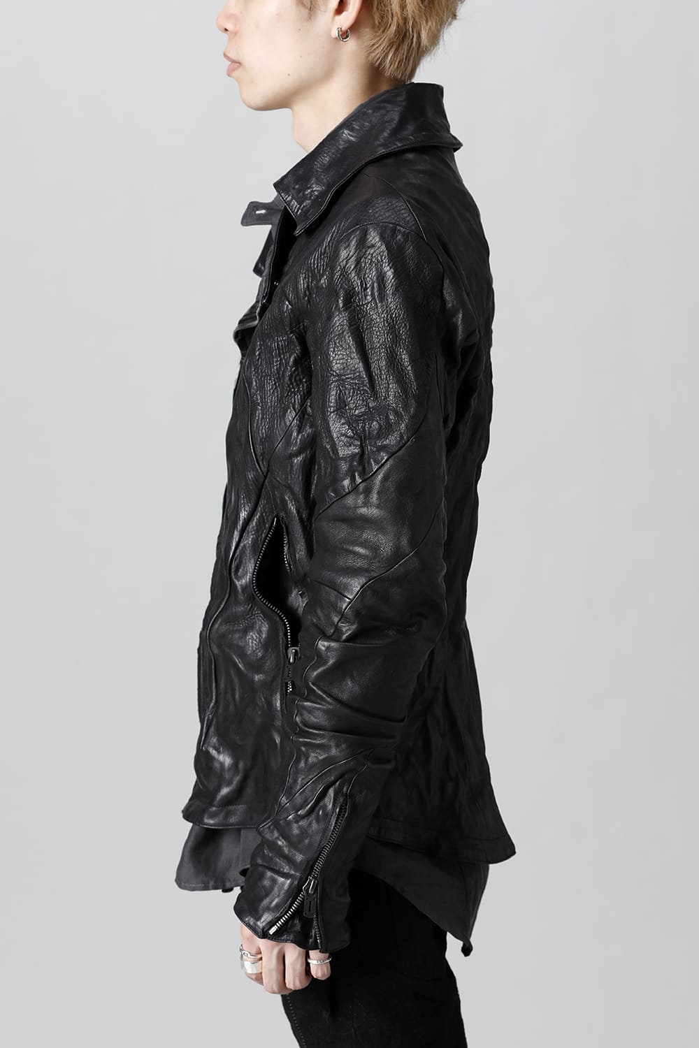 ジャパンディアレザーWライダースジャケット