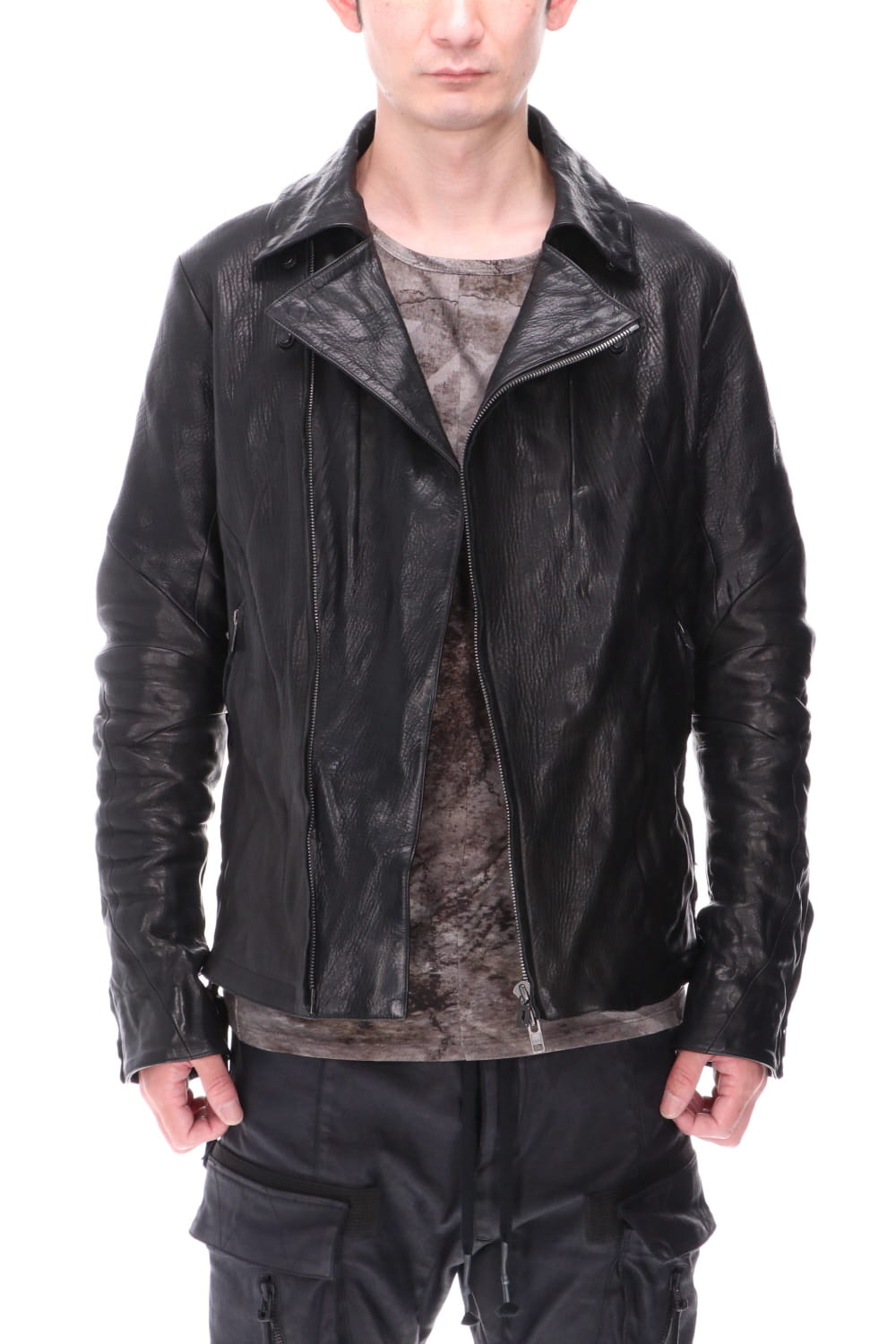 ジャパンディアレザーWライダースジャケット