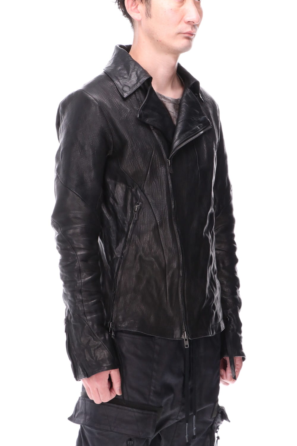 ジャパンディアレザーWライダースジャケット