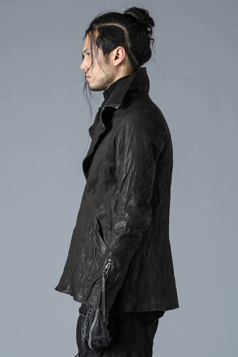 ジャパンカーフレザーPコート