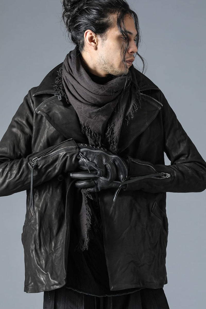 ジャパンカーフレザーPコート